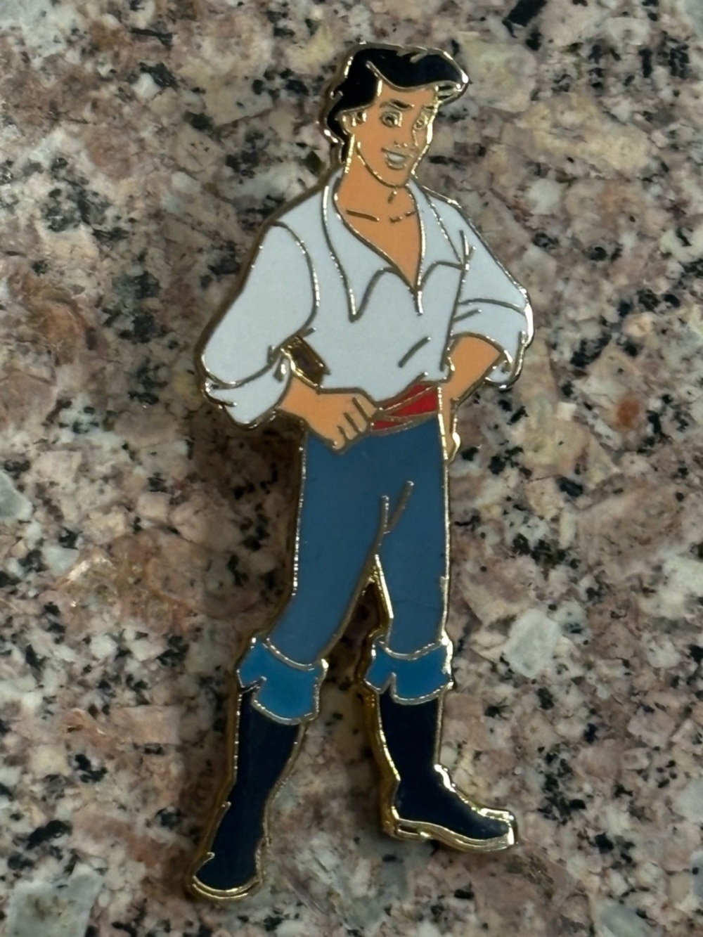 DISNEY VINTAGE PRINCE ERIC THE LITTLE MERMAID CORE PIN 2002